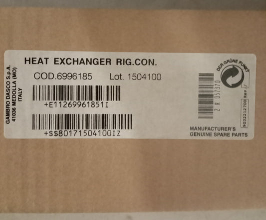 GAMBRO HEAT EXCHANGER RIG.CON COD.6996185 , Prismaflex