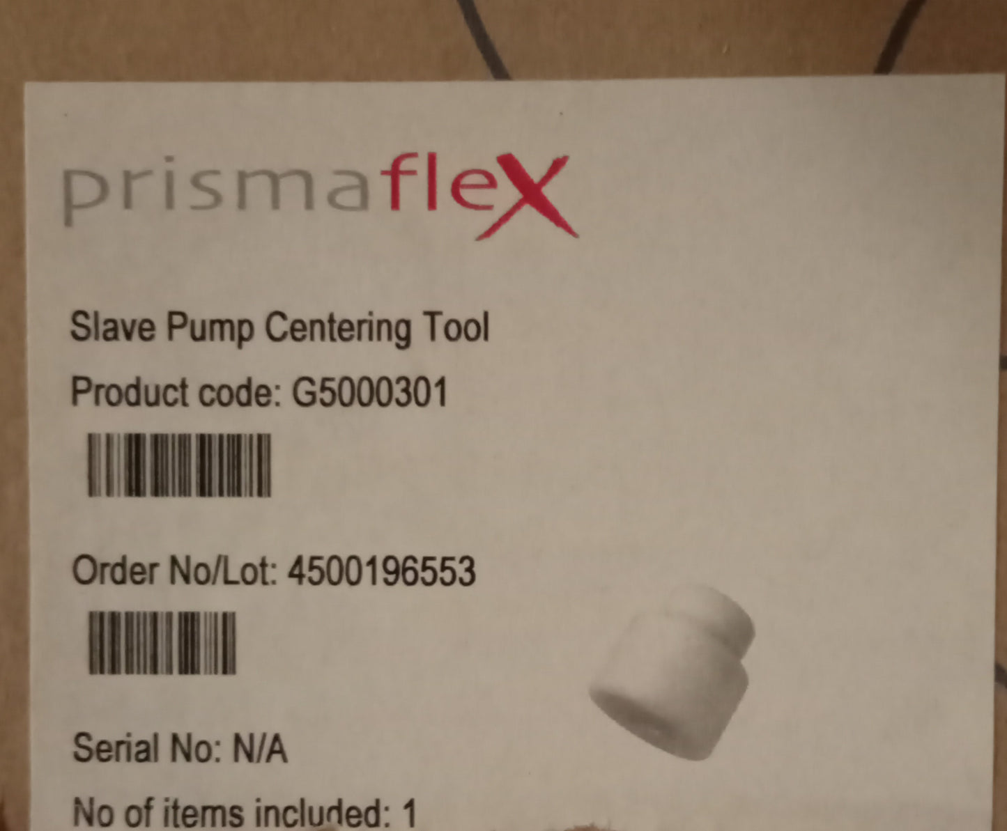 SLAVE PUMP CENTERING TOOL by Vantive US Healthcare LLC . OEM# G5000301